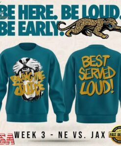Jacksonville Jaguars Bring The Juice, Best Served Loud Limited Edition Sweatshirt, Viral 3D Graphic Tee Jacksonville Jaguars Bring The Juice Best Served Loud Limited Edition Sweatshirt
