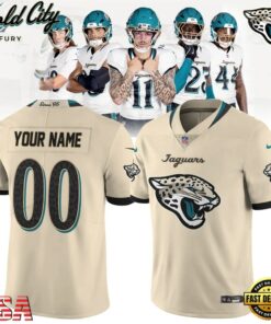 Jacksonville Jaguars NFL Rivalries 2026 Custom Name And Number Football Jersey, Fashion Football Jersey Jacksonville Jaguars Nfl Rivalries 2026 Custom Name And Number Football Jersey