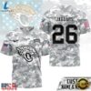 Jacksonville Jaguars NFL Salute to Service Custom Name & Number Camo 3D Shirt, Sports Fans 3D Shirt 3 Jacksonville Jaguars NFL Salute to Service Custom Name & Number Camo 3D Shirt, Sports Fans 3D Shirt Jacksonville Jaguars Nfl Salute TO Service Custom Name Number Camo 3D Shirt