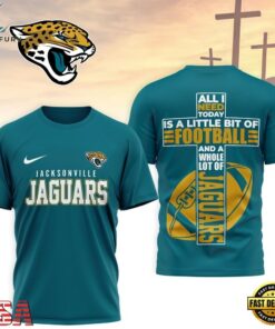 Jacksonville Jaguars NFL Whole Lot of Football Christian Cross 3D Shirt, Sports Fans 3D Shirt Jacksonville Jaguars Nfl Whole Lot OF Football Christian Cross 3D Shirt