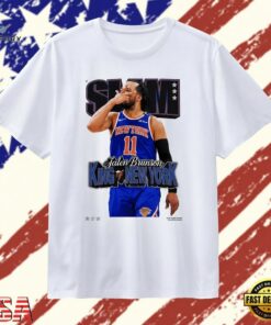 Jalen Brunson King of New York Knicks Slam Magazine Cover T Shirt, Trendy 2D Print Shirt Jalen Brunson King OF New York Knicks Slam Magazine Cover T Shirt
