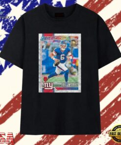 Jaxson Dart New York Giants Future Stars Quarterback T Shirt, Trendy 2D Print Shirt Jaxson Dart New York Giants Future Stars Quarterback T Shirt