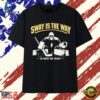 Jeremy Swayman Sway Is the Way In Sway We Trust Boston Bruins T Shirt, Trendy 2D Print Shirt Jeremy Swayman Sway IS The Way IN Sway WE Trust Boston Bruins T Shirt