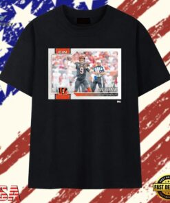 Joe Burrow Cincinnati Bengals Quarterback T Shirt, Trendy 2D Print Shirt Joe Burrow Cincinnati Bengals Quarterback T Shirt