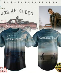 Josiah Queen Damascus Road Tour 2027 Limited Edition Signature Baseball Jersey, Music Artist Baseball Jersey Josiah Queen Damascus Road Tour 2027 Limited Edition Signature Baseball Jersey