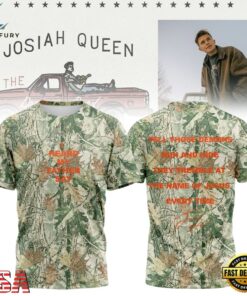 Josiah Queen Damascus Road Tour 2027 Limited Edition Signature T Shirt, Trending Music 3D Tee Josiah Queen Damascus Road Tour 2027 Limited Edition Signature T Shirt