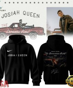 Josiah Queen Damascus Road Tour 2027 New Design Signature Hoodie, Trending Music 3D Tee Josiah Queen Damascus Road Tour 2027 New Design Signature Hoodie