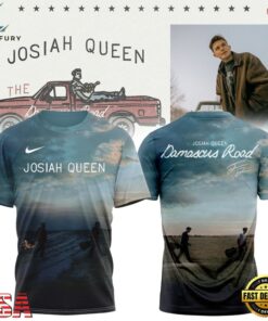 Josiah Queen Damascus Road Tour 2027 New Design Signature T Shirt, Trending Music 3D Tee Josiah Queen Damascus Road Tour 2027 New Design Signature T Shirt