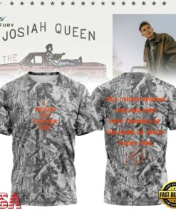 Josiah Queen Damascus Road Tour 2027 Signature Camo 3D Shirt, Trending Music 3D Tee Josiah Queen Damascus Road Tour 2027 Signature Camo 3D Shirt
