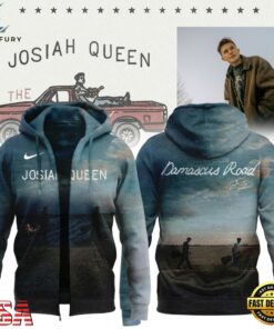 Josiah Queen Damascus Road Tour 2027 Signature Zip Hoodie, Trending Music 3D Tee Josiah Queen Damascus Road Tour 2027 Signature Zip Hoodie