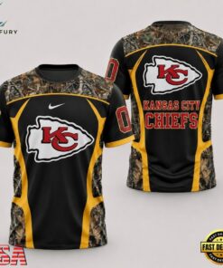 Kansas City Chiefs 2026 NFL Hunting Camo 3D Shirt, Sports Fans 3D Shirt Kansas City Chiefs 2026 Nfl Hunting Camo 3D Shirt