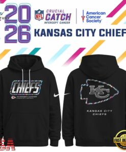Kansas City Chiefs NFL Crucial Catch 2026 Limited Edition Black Hoodie Shirt, Sports Fans 3D Shirt Kansas City Chiefs Nfl Crucial Catch 2026 Limited Edition Black Hoodie Shirt