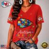 Kansas City Chiefs NFL Different, Not Less Autism Awareness V neck T Shirt, NFL Team V Neck Tee 2 Kansas City Chiefs NFL Different, Not Less Autism Awareness V neck T Shirt, NFL Team V Neck Tee Kansas City Chiefs Nfl Different Not Less Autism Awareness V Neck T Shirt