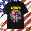 Kansas City Chiefs Patrick Mahomes And Len Dawson Signatures T Shirt, Trendy 2D Print Shirt Kansas City Chiefs Patrick Mahomes And Len Dawson Signatures T Shirt