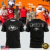 Kansas City Chiefs Salute To Service 2026 Limited Edition Black T Shirt, Viral 3D Graphic Tee Kansas City Chiefs Salute TO Service 2026 Limited Edition Black T Shirt