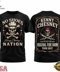 Kenny Chesney Original Vibe Room Tour 2027 Graphic Black 3D Shirt, Trending Music 3D Tee Kenny Chesney Original Vibe Room Tour 2027 Graphic Black 3D Shirt