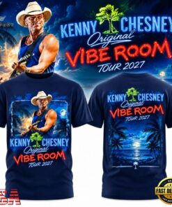 Kenny Chesney Original Vibe Room Tour 2027 Limited Edition T Shirt, Trending Music 3D Tee Kenny Chesney Original Vibe Room Tour 2027 Limited Edition T Shirt
