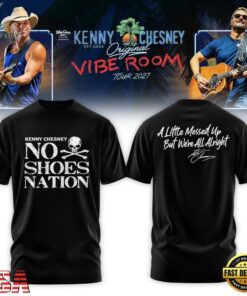 Kenny Chesney The Original Vibe Room Tour 2027 Limited Edition Black T Shirt, Trending Music 3D Tee Kenny Chesney The Original Vibe Room Tour 2027 Limited Edition Black T Shirt