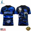 Kentucky Wildcats Football x Halloween Night 2026 T Shirt, Viral 3D Graphic Tee Kentucky Wildcats Football X Halloween Night 2026 T Shirt