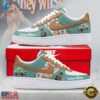 Lainey Wilson Teal Bell Bottom Country Music Graphic Air Force 1 Shoes Sneakers, Music Lover AF1 Shoes Lainey Wilson Teal Bell Bottom Country Music Graphic Air Force 1 Shoes Sneakers
