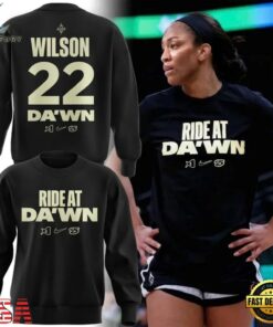 Las Vegas Aces A'ja's Ride at Da'wn 2026 Sweatshirt, Viral 3D Graphic Tee Las Vegas Aces A JA S Ride AT DA WN 2026 Sweatshirt
