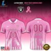 Las Vegas Raiders 2026 x Breast Health Awareness Night Limited Edition Football Jersey, Fashion Football Jersey Las Vegas Raiders 2026 X Breast Health Awareness Night Limited Edition Football Jersey