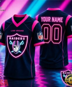 Las Vegas Raiders NFL Electric Glow Custom Football Jersey, Trending NFL Jersey Las Vegas Raiders Nfl Electric Glow Custom Football Jersey