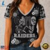 Las Vegas Raiders NFL Football Flowers Team Pride V Neck T Shirt, NFL Team V Neck Tee 2 Las Vegas Raiders NFL Football Flowers Team Pride V Neck T Shirt, NFL Team V Neck Tee Las Vegas Raiders Nfl Football Flowers Team Pride V Neck T Shirt