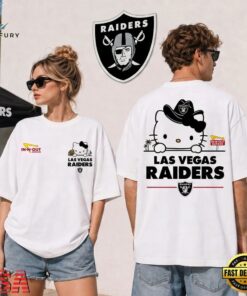 Las Vegas Raiders NFL Kitty Burger Game Day Unisex 3D Shirt, Sports Fans 3D Shirt Las Vegas Raiders Nfl Kitty Burger Game Day Unisex 3D Shirt