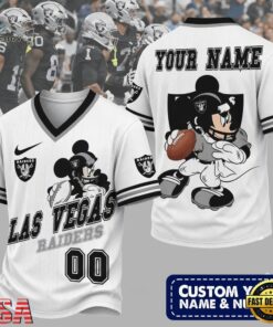 Las Vegas Raiders NFL Mickey Quarterback Football Jersey, Trending NFL Jersey Las Vegas Raiders Nfl Mickey Quarterback Football Jersey