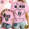 Las Vegas Raiders NFL Night Shift Never Misses Game Day Halloween Nurse Unisex 3D Shirt, Sports Fans 3D Shirt Las Vegas Raiders Nfl Night Shift Never Misses Game Day Halloween Nurse Unisex 3D Shirt