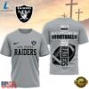 Las Vegas Raiders NFL Whole Lot of Football Christian Cross 3D Shirt, Sports Fans 3D Shirt Las Vegas Raiders Nfl Whole Lot OF Football Christian Cross 3D Shirt