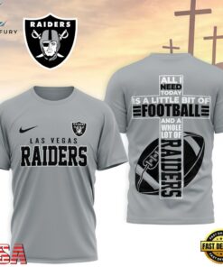 Las Vegas Raiders NFL Whole Lot of Football Christian Cross 3D Shirt, Sports Fans 3D Shirt Las Vegas Raiders Nfl Whole Lot OF Football Christian Cross 3D Shirt