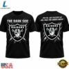 Las Vegas Raiders The Dark Side Dark Raiders 2026 Special New T Shirt, Viral 3D Graphic Tee Las Vegas Raiders The Dark Side Dark Raiders 2026 Special New T Shirt
