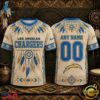 Los Angeles Chargers 2026 NFL Native American Heritage 3D Shirt, Sports Fans 3D Shirt Los Angeles Chargers 2026 Nfl Native American Heritage 3D Shirt