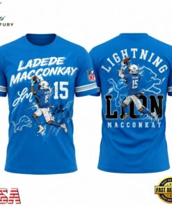 Los Angeles Chargers Ladd McConkey 2026 Limited Edition T Shirt, Viral 3D Graphic Tee Los Angeles Chargers Ladd Mcconkey 2026 Limited Edition T Shirt