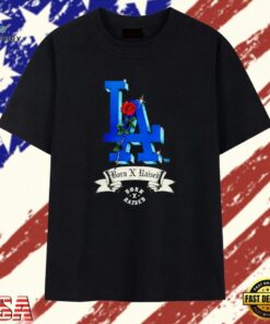 Los Angeles Dodgers Born X Raised Forever Blue 2026 Graphic T Shirt, Trendy 2D Print Shirt Los Angeles Dodgers Born X Raised Forever Blue 2026 Graphic T Shirt