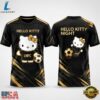 Los Angeles FC x Hello Kitty Night 2026 Special New Black 3D Shirt, Viral 3D Graphic Tee Los Angeles FC X Hello Kitty Night 2026 Special New Black 3D Shirt