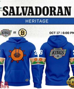 Los Angeles Kings Salvadoran Heritage Limited Edition 2026 Hoodie, Viral 3D Graphic Tee Los Angeles Kings Salvadoran Heritage Limited Edition 2026 Hoodie