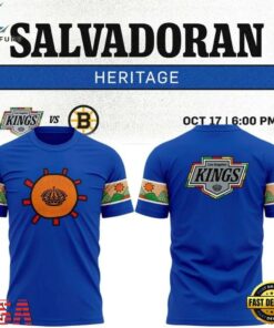 Los Angeles Kings Salvadoran Heritage Limited Edition 2026 T Shirt, Viral 3D Graphic Tee Los Angeles Kings Salvadoran Heritage Limited Edition 2026 T Shirt