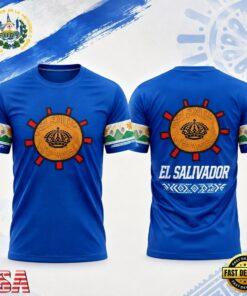 Los Angeles Kings x Salvadoran Heritage T Shirt, Viral 3D Graphic Tee Los Angeles Kings X Salvadoran Heritage T Shirt