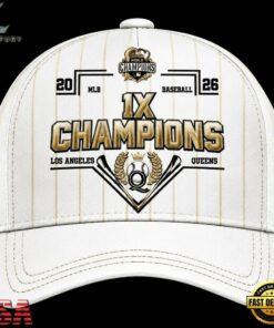 Los Angeles Queens Champions 1X WPBL Baseball 2026 Limited Edition Cap, Fashion Baseball Cap Los Angeles Queens Champions 1X Wpbl Baseball 2026 Limited Edition Cap