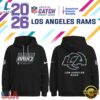 Los Angeles Rams NFL Crucial Catch 2026 Limited Edition Black Hoodie Shirt, Sports Fans 3D Shirt Los Angeles Rams Nfl Crucial Catch 2026 Limited Edition Black Hoodie Shirt
