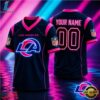 Los Angeles Rams NFL Electric Glow Custom Football Jersey, Trending NFL Jersey 3 Los Angeles Rams NFL Electric Glow Custom Football Jersey, Trending NFL Jersey Los Angeles Rams Nfl Electric Glow Custom Football Jersey