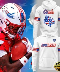 Louisville Cardinals Football 2026 Salute to Service White Hoodie, Viral 3D Graphic Tee Louisville Cardinals Football 2026 Salute TO Service White Hoodie