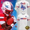 Louisville Cardinals Football 2026 Salute to Service White T Shirt, Viral 3D Graphic Tee Louisville Cardinals Football 2026 Salute TO Service White T Shirt