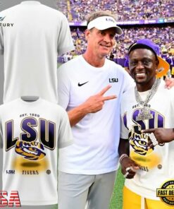 LSU Tigers Est 1860 Graphic Limited Edition T Shirt, Viral 3D Graphic Tee Lsu Tigers Est 1860 Graphic Limited Edition T Shirt