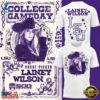 LSU Tigers Football x Lainey Wilson College Game Day 2026 White 3D Shirt, Viral 3D Graphic Tee Lsu Tigers Football X Lainey Wilson College Game Day 2026 White 3D Shirt