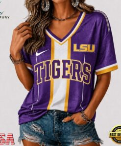 LSU Tigers NCAA Rivalry Game Spirit V neck T Shirt, NCAA V Neck Fan Shirt Lsu Tigers Ncaa Rivalry Game Spirit V Neck T Shirt