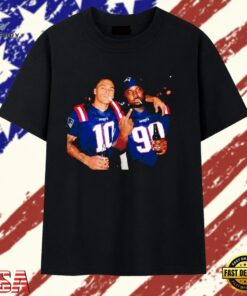 Mac Jones and Christian Barmore New England Patriots Players T Shirt, Trendy 2D Print Shirt Mac Jones And Christian Barmore New England Patriots Players T Shirt